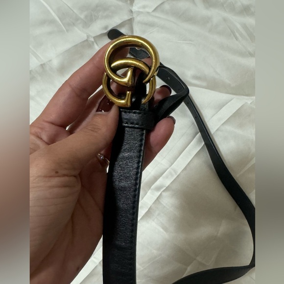GUCCI GG MARMONT THIN BELT size 65 100% Authentic - Picture 3 of 9